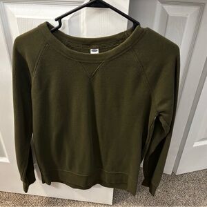 Old Navy Olive Green Sweatshirt